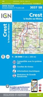 Carte IGN la Voulte-sur-Rhône