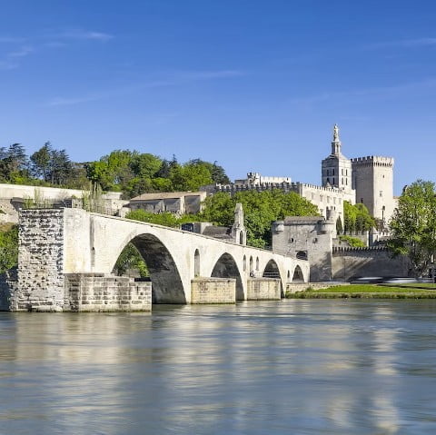A visiter : le pont d'Avignon