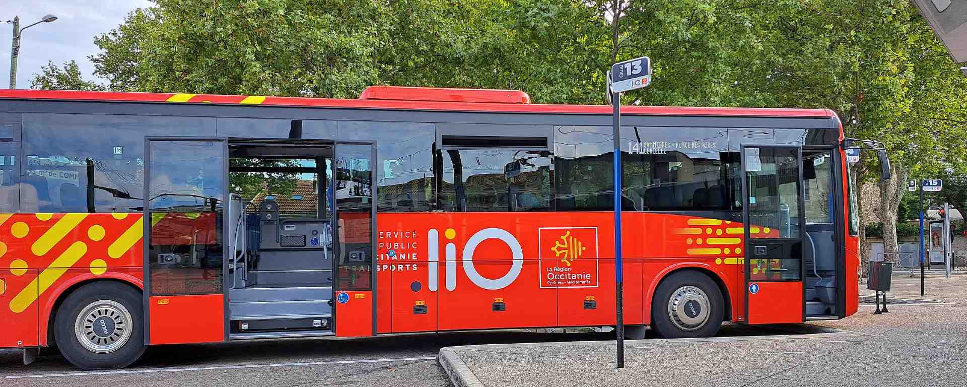 bus cars LIO Occitanie