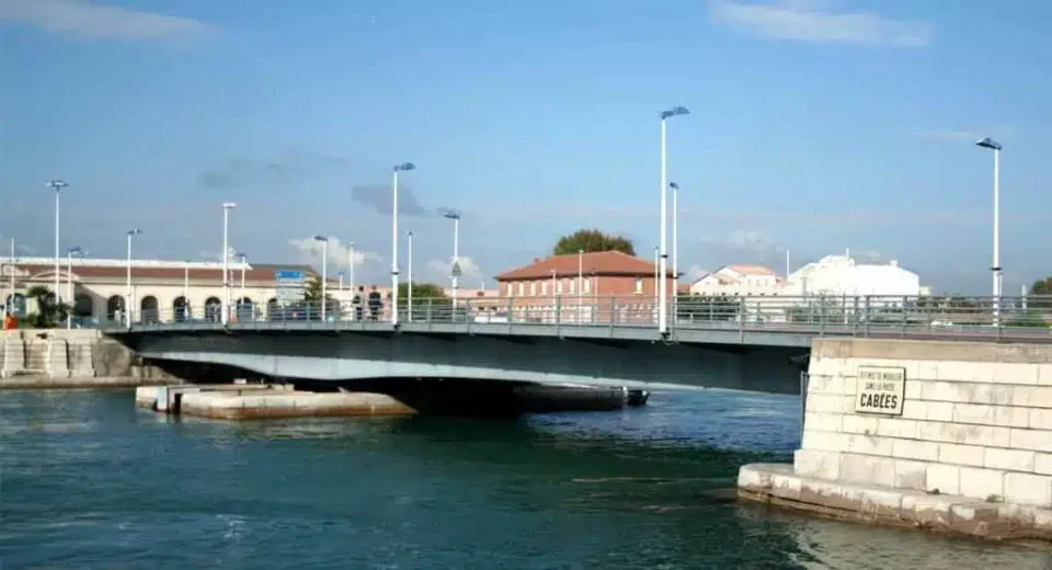 Pont de la gare, Sète