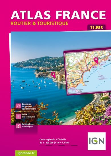 Atlas routier : France touristique