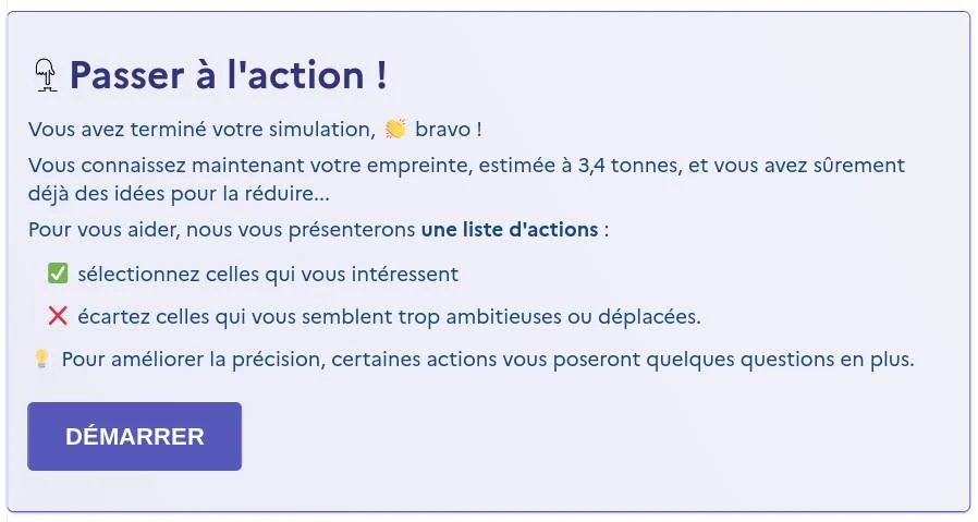 Empreinte carbone : passer à l'action