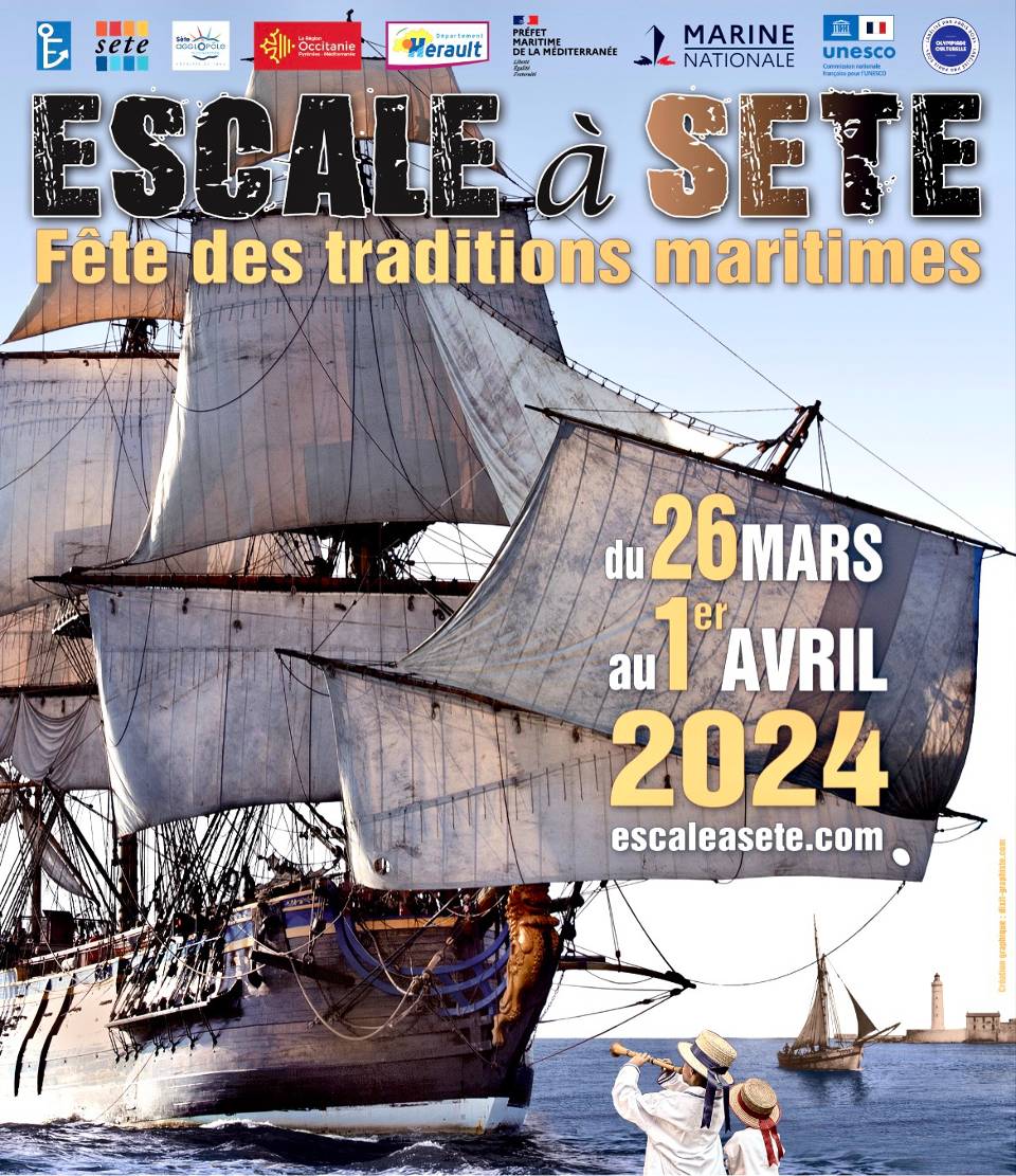 escale à Sète 2024 : affiche