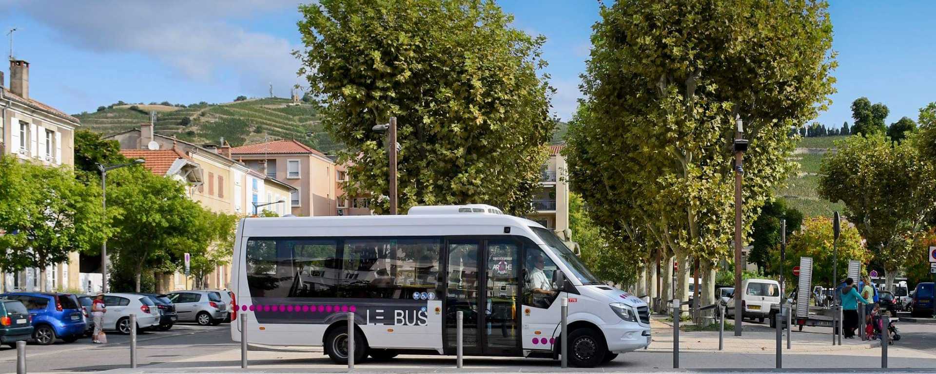 Bus ligne 11 en Ardèche : Tournon, Saint-Félicien
