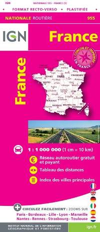 Carte routière : France IGN 