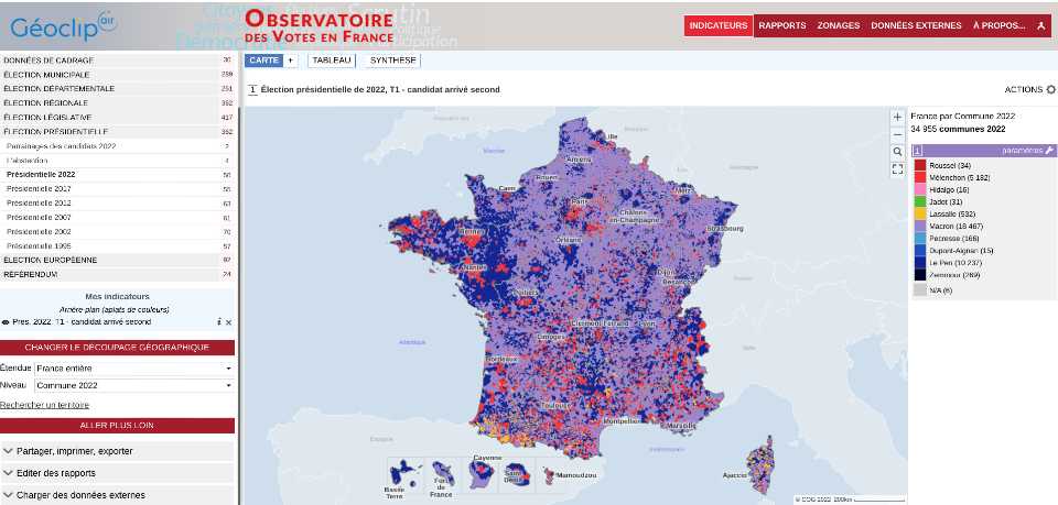Observatoire des votes en France