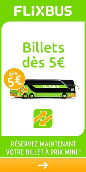 Flixbus, billet dès 5€