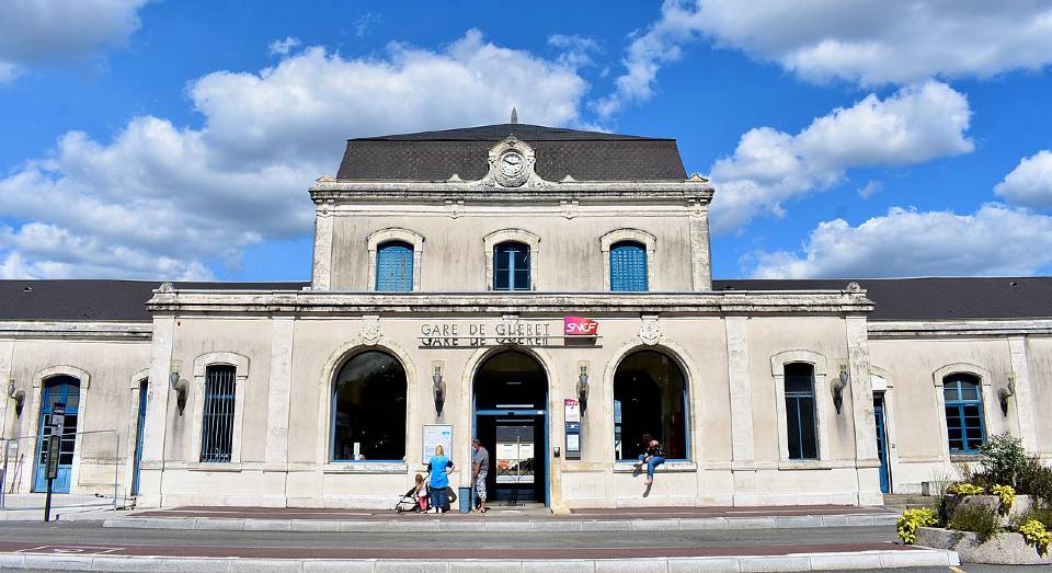 Gare de Guéret dans la Creuse