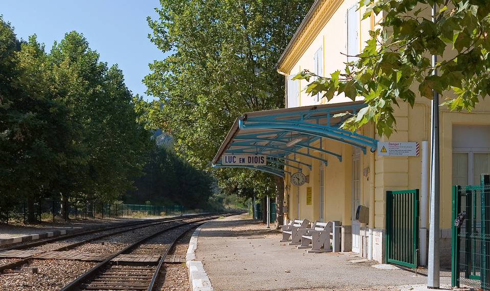 Gare de Luc-en-Diois, Drôme