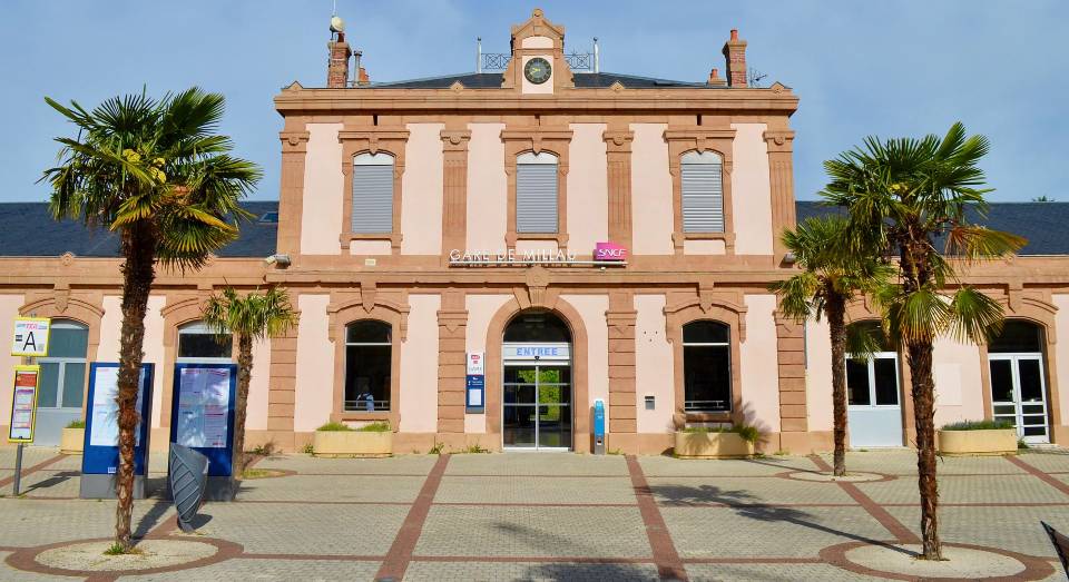 Gare de Millau dans l'Aveyron