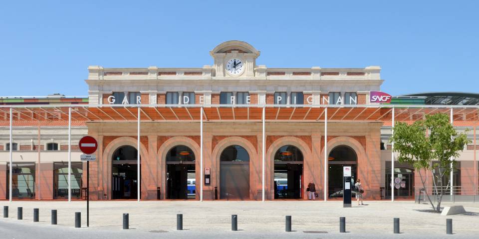 Gares dans les Pyrénées-Orientales Perpignan