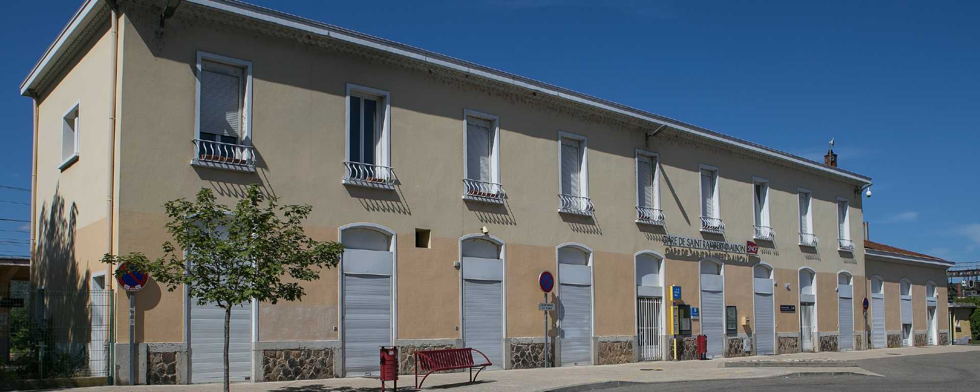 Gare de Saint-Rambert-d’Albon dans la Drôme