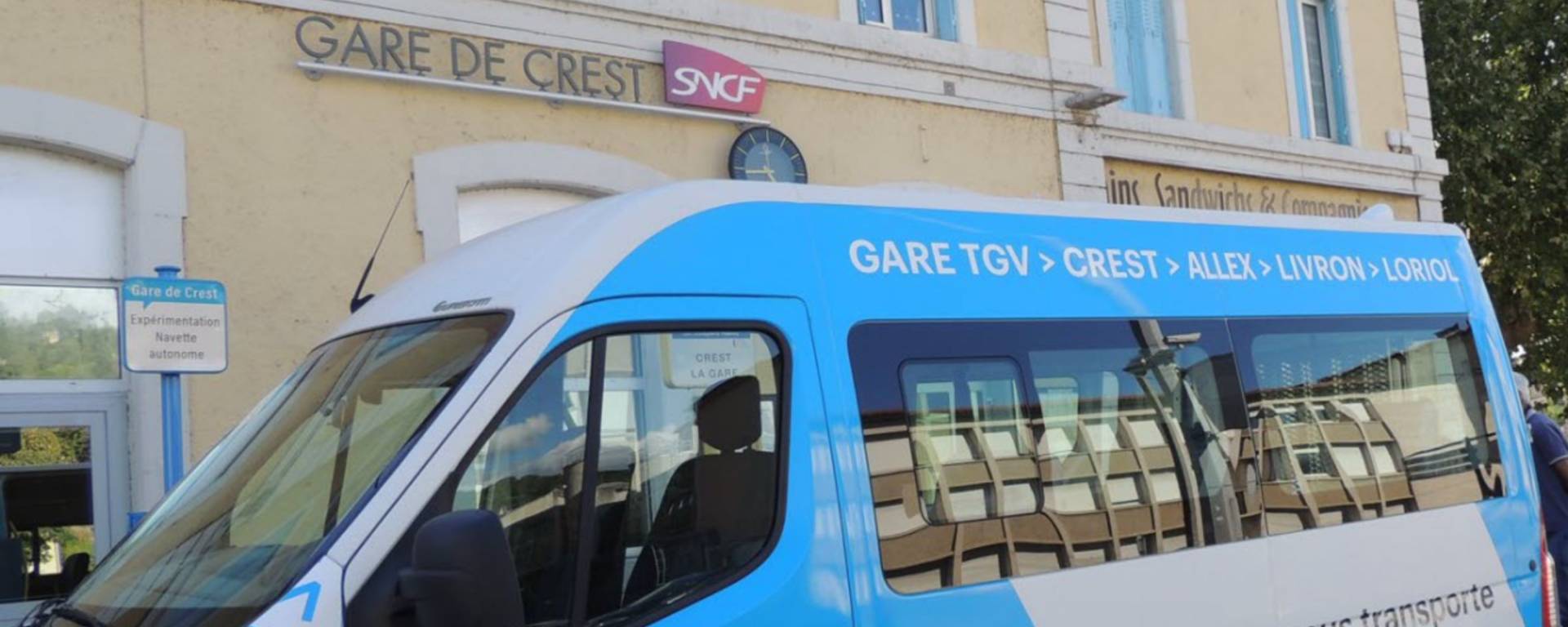 Bus Loriol / Valence TGV via Livron et Crest