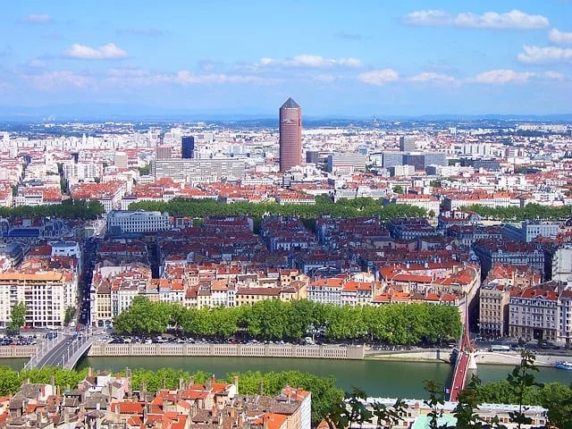 Lyon métropole depuis Fourvière