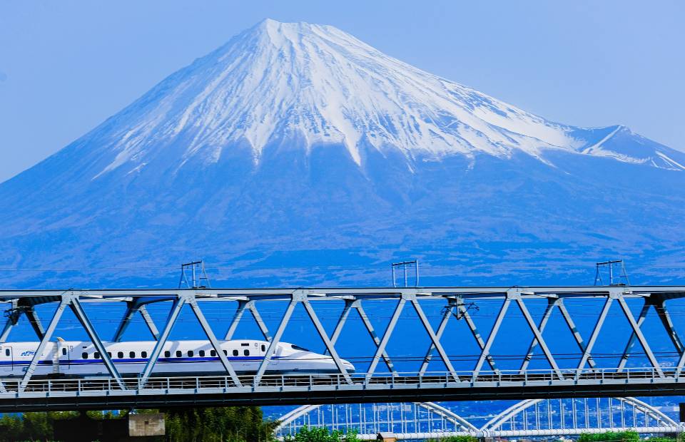 Train Shinkansen au Japon